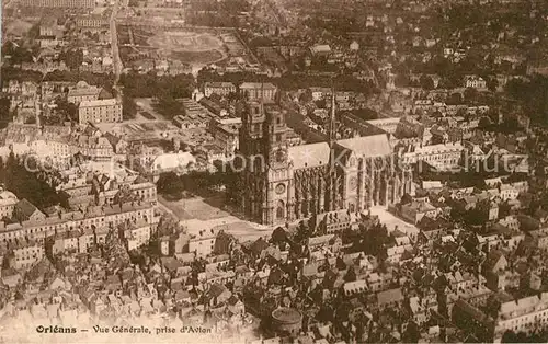 Orleans_Loiret Vue d avion Orleans_Loiret