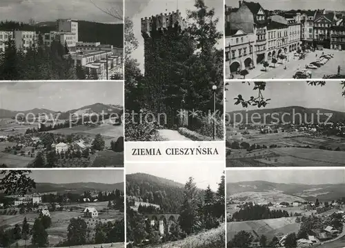 Ziemia_Cieszynska Staedte Sehenswuerdigkeiten der Region 