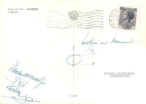 Alassio Lungomare Riviera dei Fiori Alassio