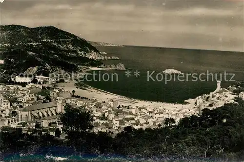 Tossa_de_Mar Vista general Kuestenpanorama Strand Tossa_de_Mar