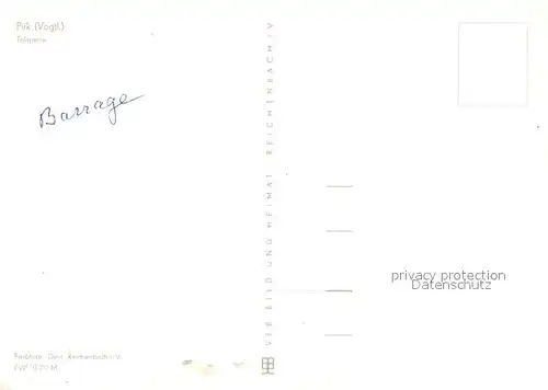 Pirk_Weischlitz Talsperre Pirk Stausee Pirk Weischlitz