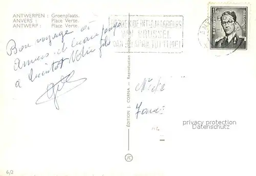 Anvers_Antwerpen Groenplaats Place Verte Anvers Antwerpen