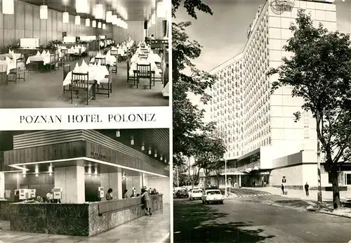 Poznan_Posen Hotel Polonez Restaurant Rezeption Poznan Posen