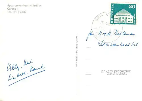 Carona Appartementhaus Marilia Carona