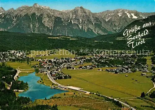 Seefeld_Tirol Fliegeraufnahme Seefeld Tirol