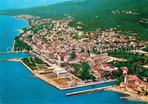 Crikvenica_Kroatien Fliegeraufnahme Crikvenica Kroatien