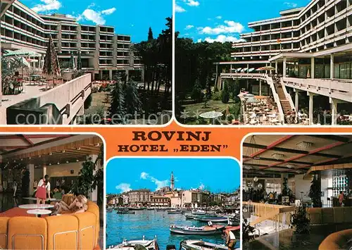 Rovinj_Rovigno_Istrien Hotel Eden hafen 