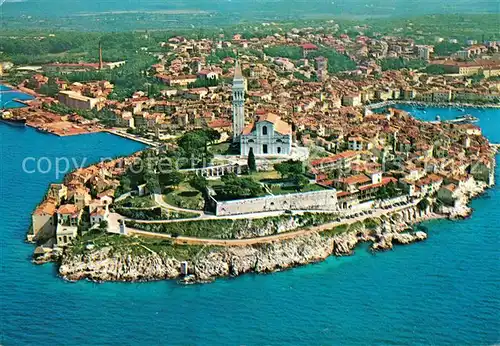 Rovinj_Rovigno_Istrien Fliegeraufnahme 