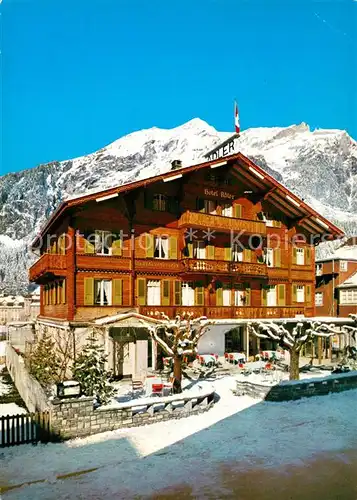 Kandersteg_BE Hotel Adler Kandersteg_BE