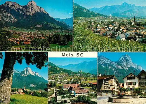 Mels Panorama Ortsmotive Mels