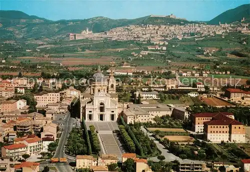 Assisi_Umbria Santa Maria degli Angeli Fliegeraufnahme Assisi Umbria