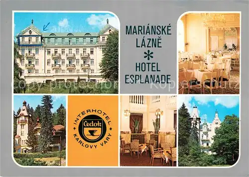 Marianske_Lazne Hotel Esplanade Interhotel Gastraeume Marianske_Lazne