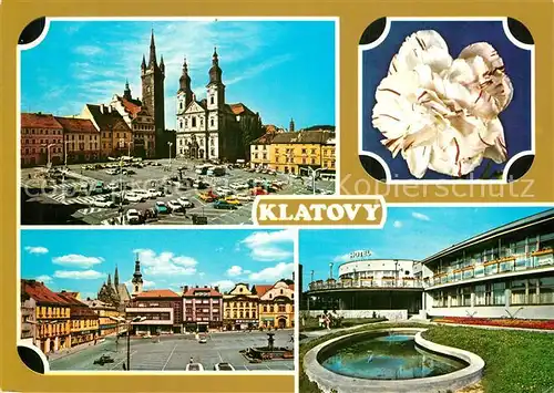 Klatovy Marktplatz Details Hotel Klatovy