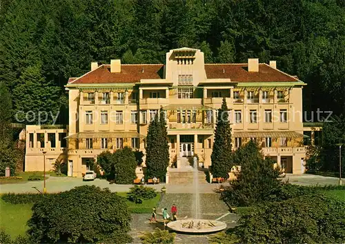 AK / Ansichtskarte Luhacovice Dum Bedricha Smetany Luhacovice