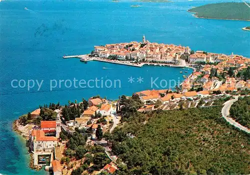 AK / Ansichtskarte Korcula Fliegeraufnahme Korcula