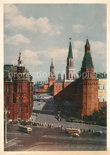 AK / Ansichtskarte Moskau_Moscou Kremlin Passage Moskau Moscou