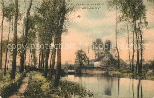 AK / Ansichtskarte Caraman Canal de Caraman Hautrage Etat Caraman