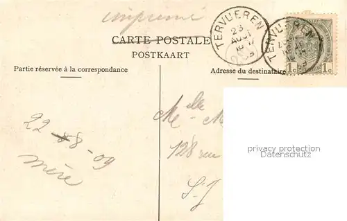 AK / Ansichtskarte Tervueren Eglise Tervueren