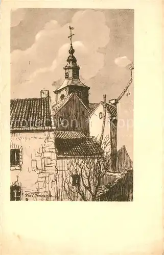 AK / Ansichtskarte La_Xhavee dessin de Rene Pennartz La_Xhavee