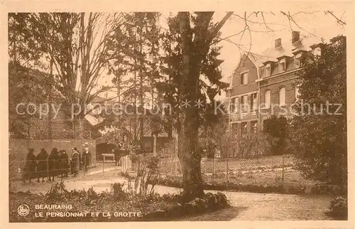 AK / Ansichtskarte Beauraing Le Pensionnat et la Grotte Beauraing