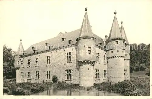 AK / Ansichtskarte Spontin sur Bocq Chateau feodal Spontin
