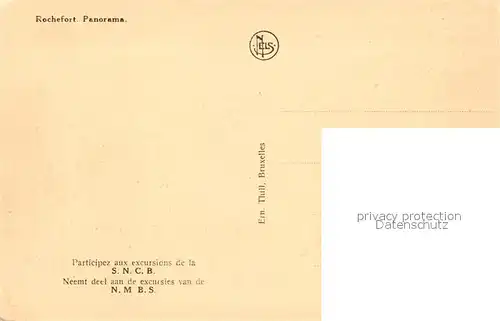 AK / Ansichtskarte Rochefort Panorama Rochefort