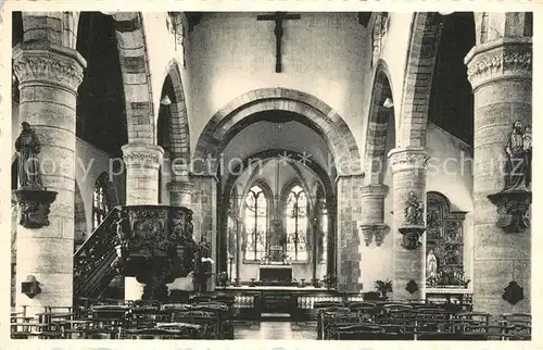 AK / Ansichtskarte Bouvignes sur Meuse Interieur de l Eglise Bouvignes sur Meuse