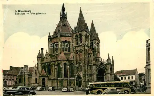 AK / Ansichtskarte Bonsecours_Belgien Basilique Vue generale Bonsecours Belgien