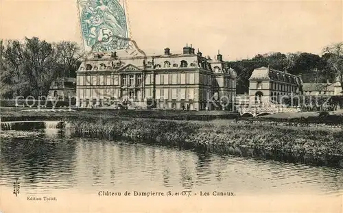 AK / Ansichtskarte Dampierre en Yvelines Chateau Dampierre en Yvelines