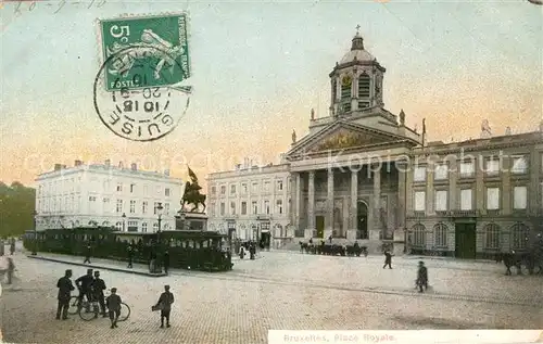 AK / Ansichtskarte Bruxelles_Bruessel Place Royale Bruxelles_Bruessel