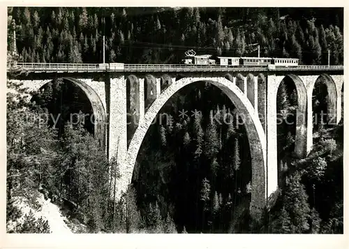 AK / Ansichtskarte Viadukte_Viaduc Wiesner Viadukt Eisenbahn 
