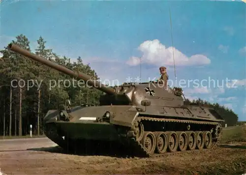 AK / Ansichtskarte Militaria_Panzer Standardpanzer Deutsche Bundeswehr  Militaria Panzer