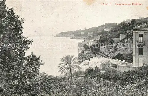 AK / Ansichtskarte Napoli_Neapel Panorama da Posillipo Napoli Neapel