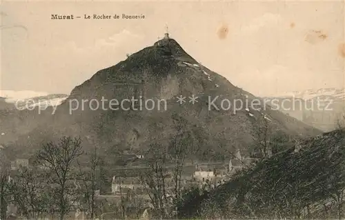 AK / Ansichtskarte Murat_Cantal Panorama Rocher de Bonnevie Murat Cantal