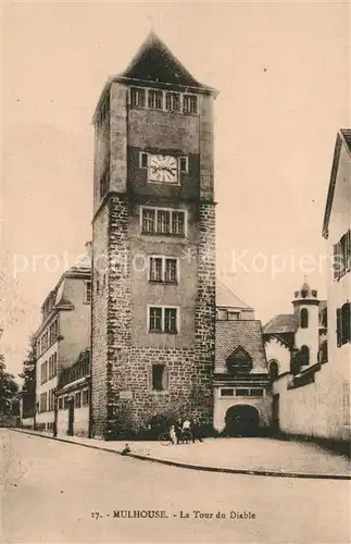 AK / Ansichtskarte Mulhouse_Muehlhausen Tour du Diable Mulhouse Muehlhausen