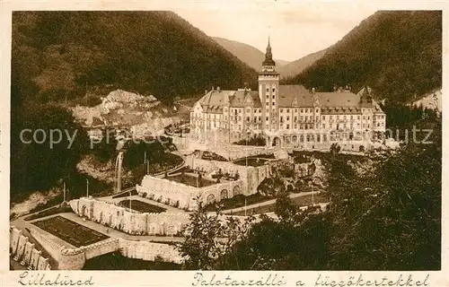 AK / Ansichtskarte Lillafuered Palast Hotel aus der Zeit Koenig Matthias Lillafuered