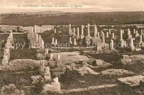 AK / Ansichtskarte Carthage_Karthago Basilique de Damous El Karita Antike Staette Ruinen Carthage Karthago