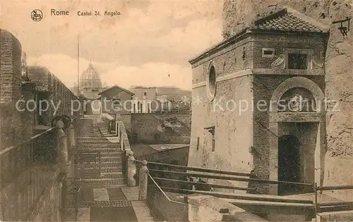 AK / Ansichtskarte Roma_Rom Castel Sant Angelo Roma_Rom