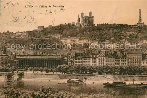 AK / Ansichtskarte Lyon_France Colline de Fourviere Lyon France