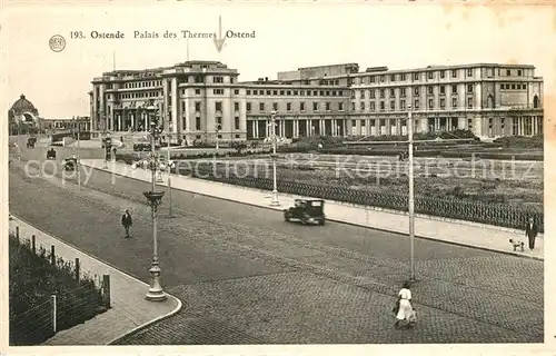 AK / Ansichtskarte Ostende_Oostende Palais des Thermes 