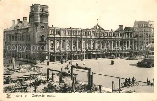 AK / Ansichtskarte Ostende_Oostende Stadhuis 