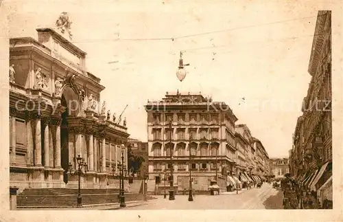 AK / Ansichtskarte Roma_Rom Via Nazionale Palazzo delle Belle Arti Roma_Rom