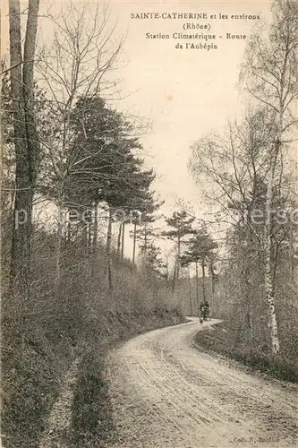 AK / Ansichtskarte Sainte Catherine_Rhone et les environs Station Climaterique Route de l Aubepin Sainte Catherine Rhone