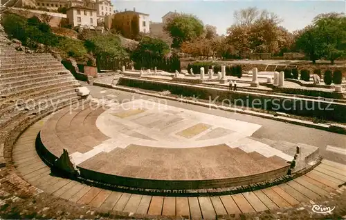 AK / Ansichtskarte Lyon_France Theatre antique de Fourviere Antike Staette Lyon France