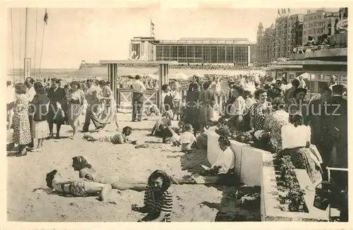 AK / Ansichtskarte Ostende_Oostende Nouveau Kursaal Plage 