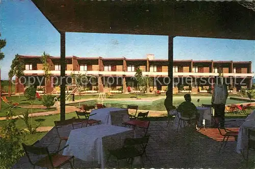 AK / Ansichtskarte Valdepenas Motel el Hidalgo vista de la piscina desde la terraza Valdepenas
