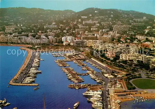 AK / Ansichtskarte Cannes_Alpes Maritimes Port Canto vue aerienne Cannes Alpes Maritimes