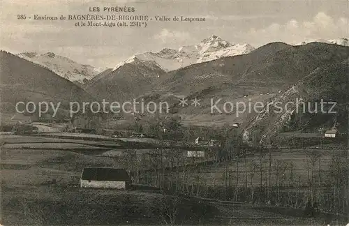 AK / Ansichtskarte Bagneres de Bigorre Vallee de Lesponne Bagneres de Bigorre