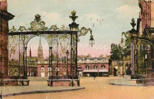 AK / Ansichtskarte Nancy_Lothringen Les Grilles Jean Lamour Nancy Lothringen