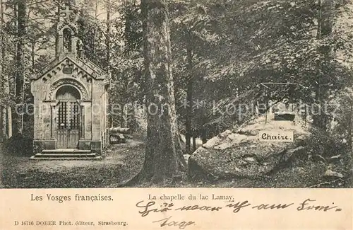 AK / Ansichtskarte Schirmeck Chapelle du Lac Lamay Schirmeck